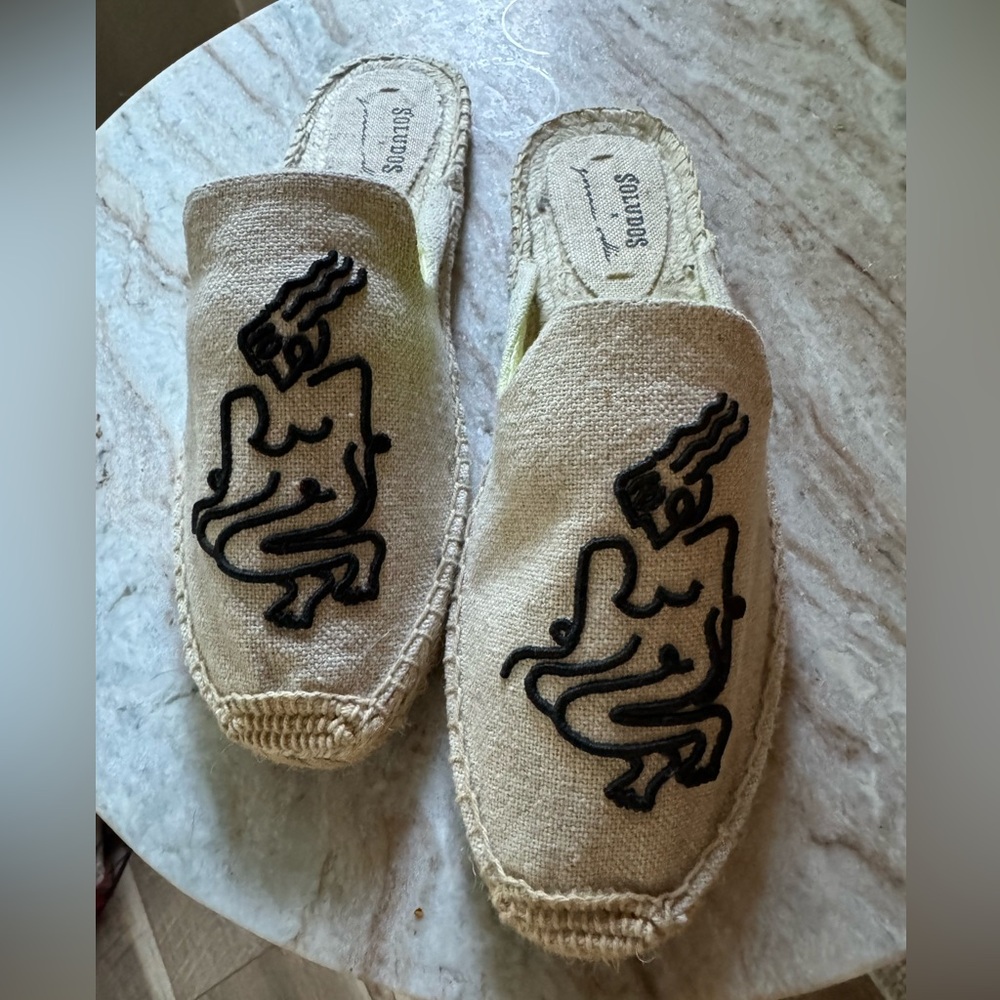 Espadrille mules